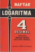Daftar logaritma 4 desimal dan daftar bunga 8 desimal